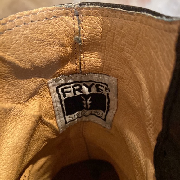 Frye black wedge ankle boots - Picture 4 of 8